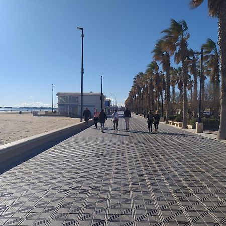 Habitacion En La Playa Valencia Ngoại thất bức ảnh